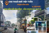 Cho thuê nhà Mặt Tiền Phạm Văn Xảo 88m2, 1Lầu, 20Triệu, gần chung cư